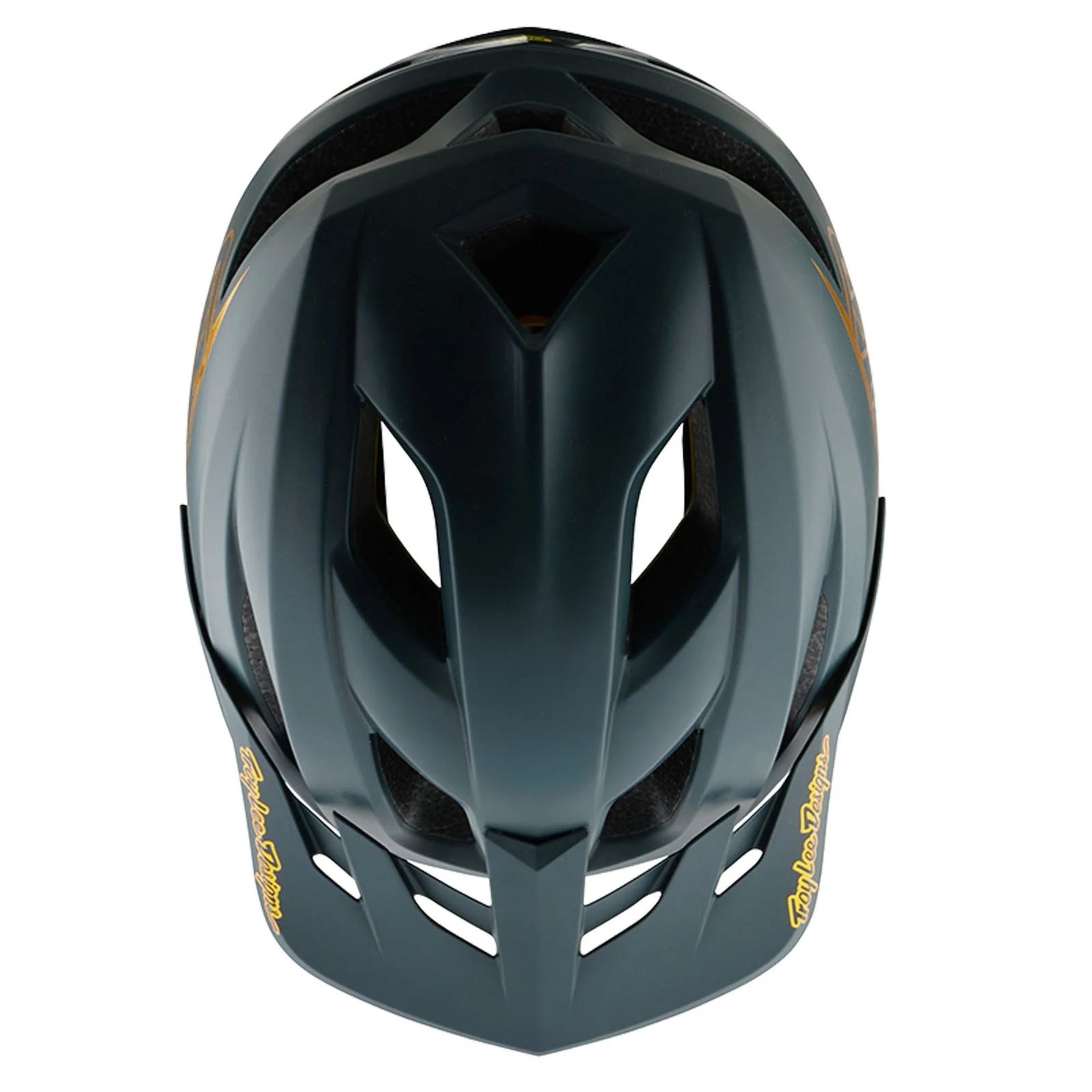 Casco Troy Lee Designs Flowline Point Gray / Gold